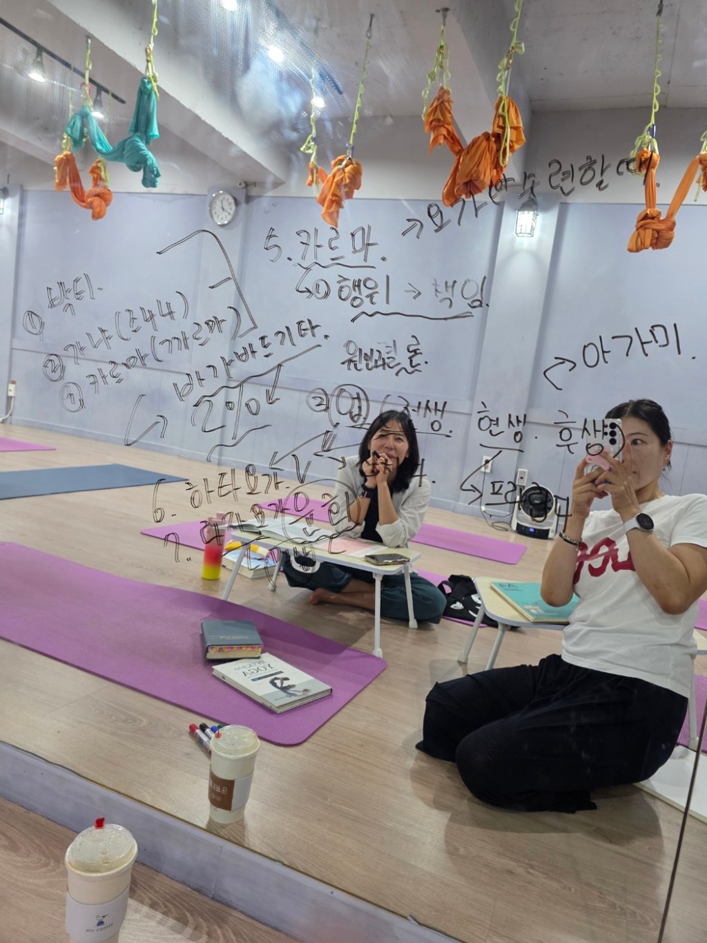 부산남구임은주쁘라나요가 RYTK300 지도자 교육 2회차 – 요가의 뿌리, 7가지 전통 요가 그리고 타다아사나 속&nbsp;파다반다